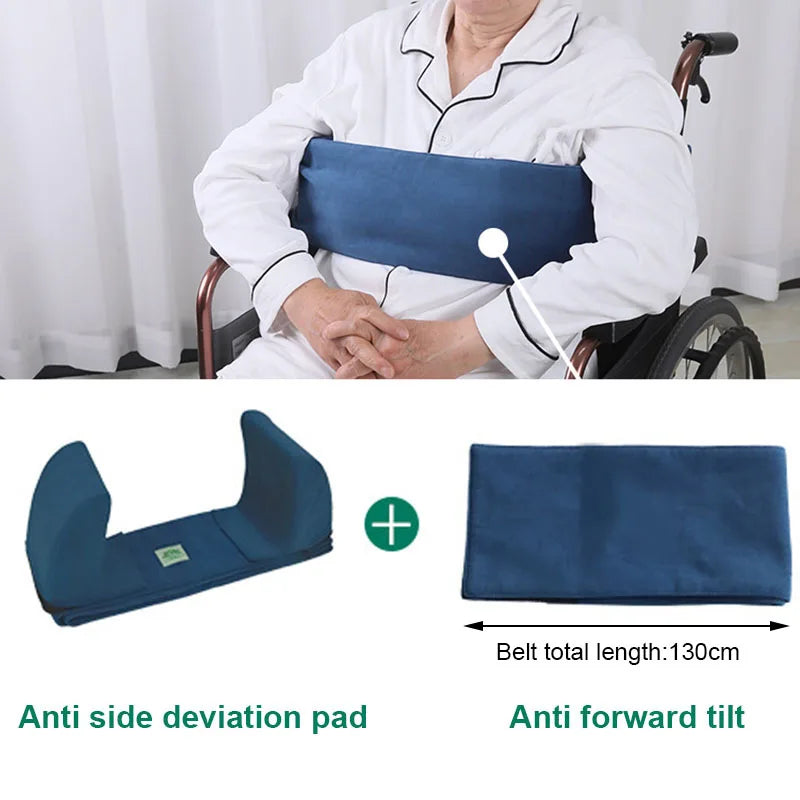 Adjustable Anti Sliding Cushion - Wheelchair Backrest Half Lying Waist - MobilityBuy.com