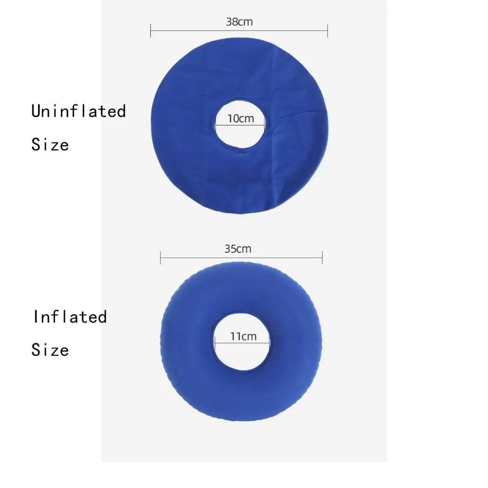 Postpartum Piles Ring Cushion Donut Pillow Vinyl Rubber Seat - MobilityBuy.com 
