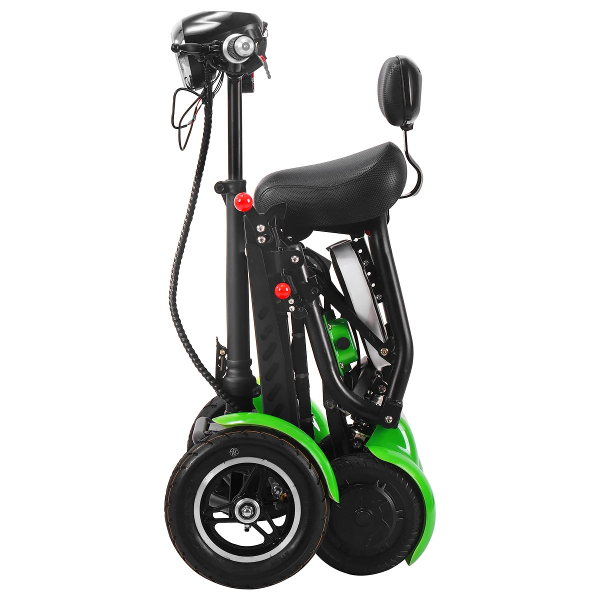 Foldable Electric Scooter Dual Motor Four Wheel For Elderly And Disabled - MobilityBuy.com 
