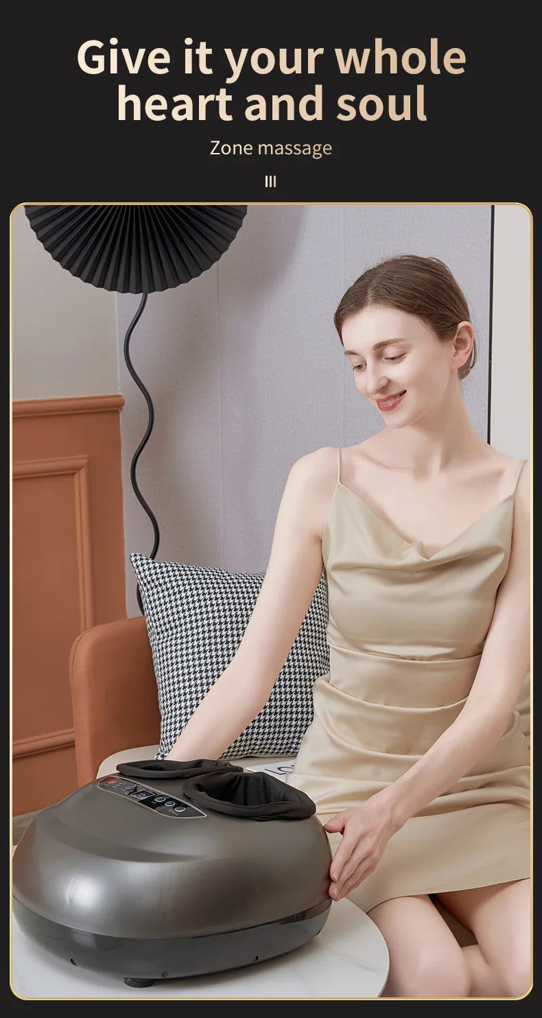 Intelligent Kneading Leg Fully Wrapped Airbag Foot Massage - MobilityBuy.com 