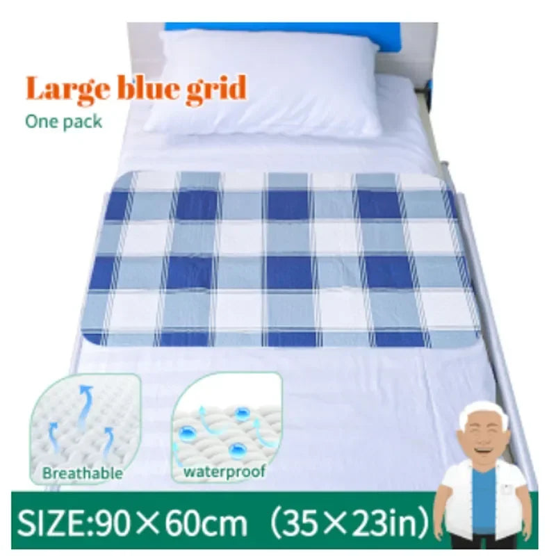 Pure cotton washable urinary incontinence Bed Pad - MobilityBuy.com