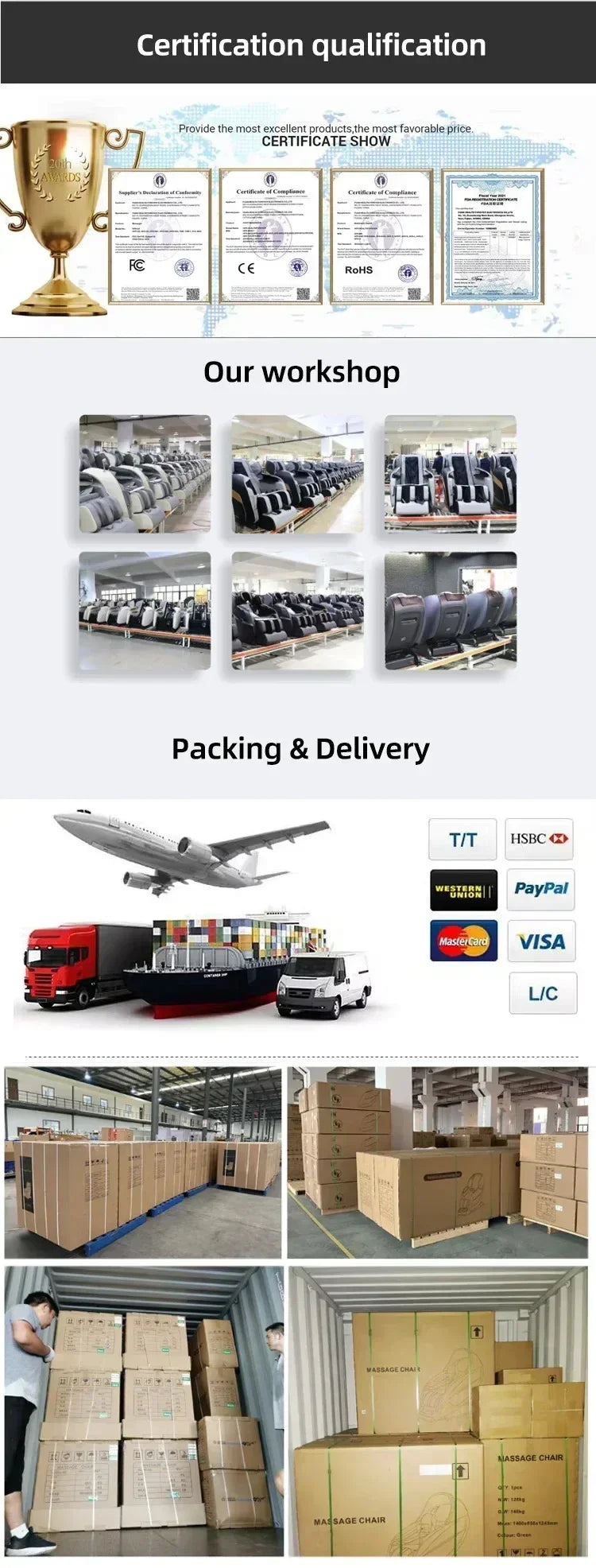 Full Bosy Airbag Massage Chair Zero Gravity Recliner, 3-Year Wareenty - MobilityBuy.com