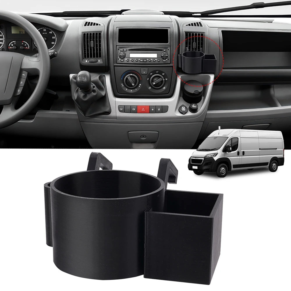 Cup Holder for Peugeot Boxer Citroen Relay Fiat Ducato Van - MobilityBuy.com 