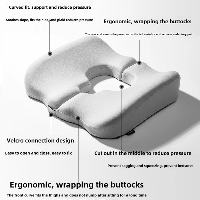 Wheelchair Seat Cushion‌ - Anti-Pressure Memory Foam - MobilityBuy.com