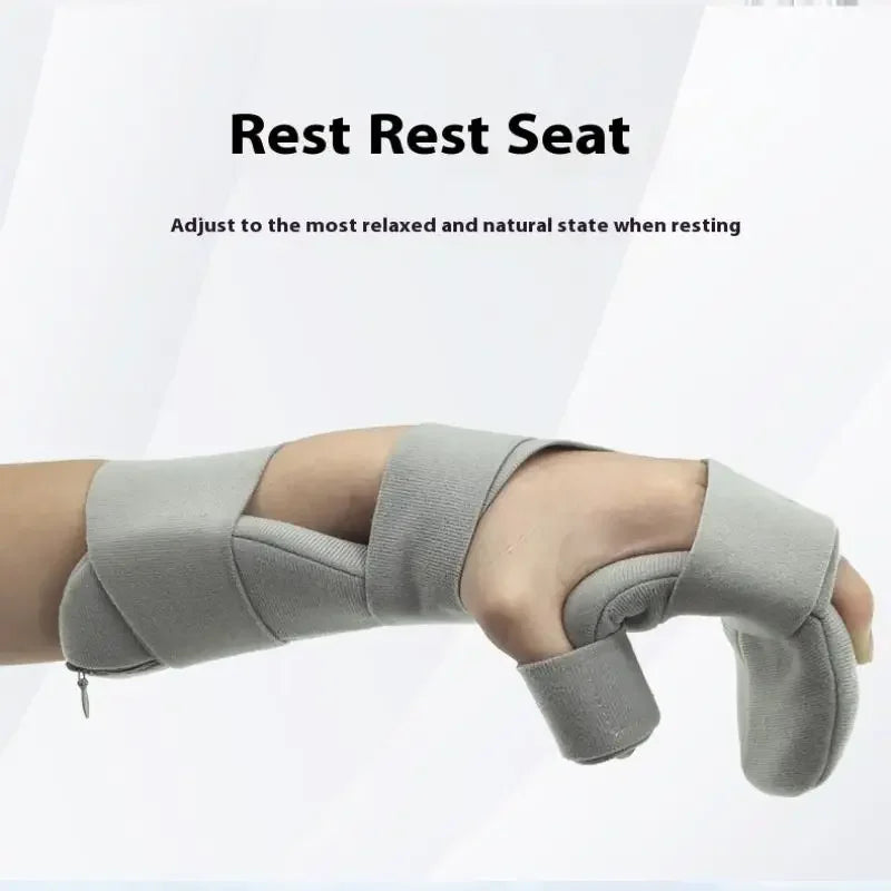 Adjustable Stroke Hand Brace Support splint from MobilityBuy, featuring a secure fit for wrist and hand stability.