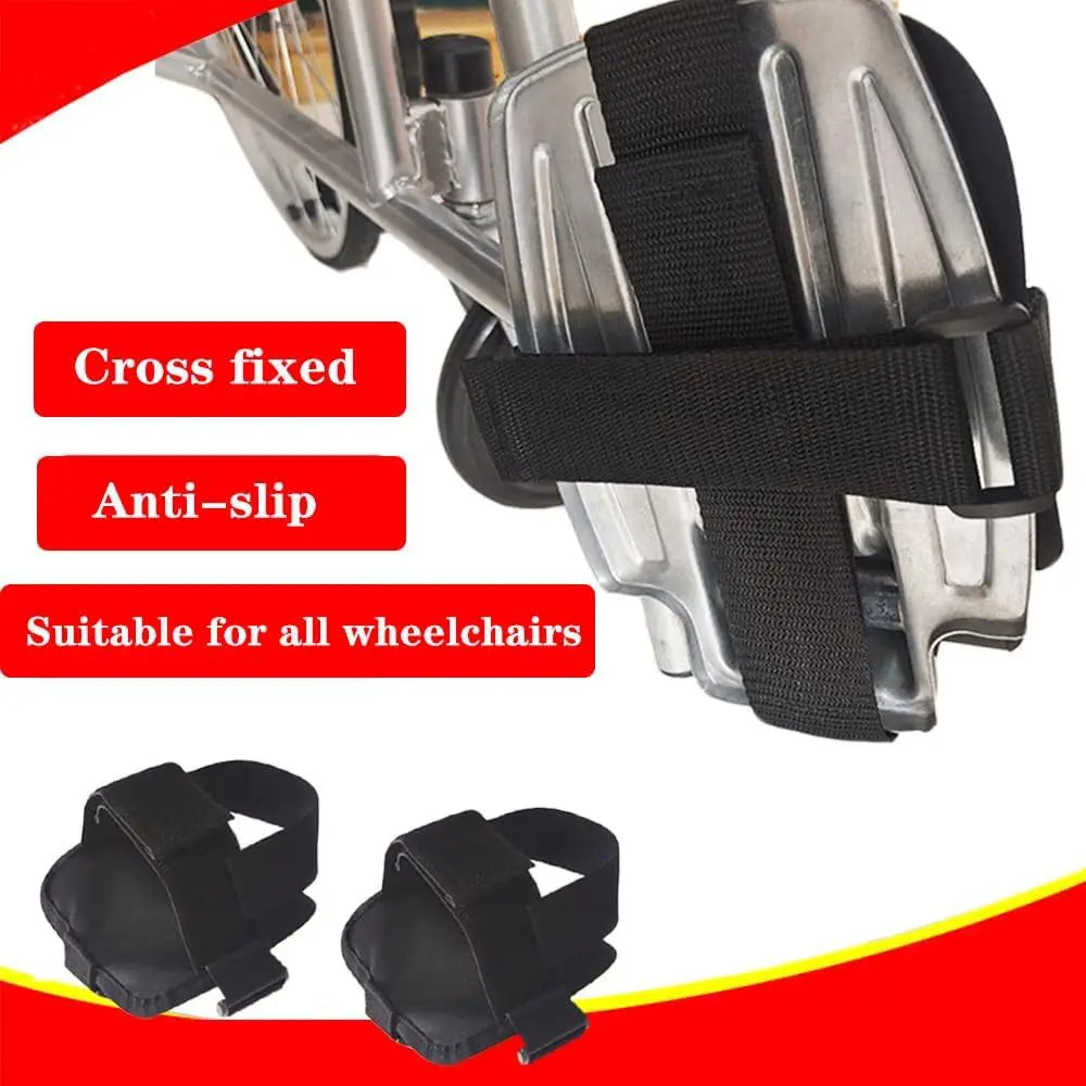 Wheelchair leg restraint strap by Aliexpress, designed for secure and comfortable foot protection.
