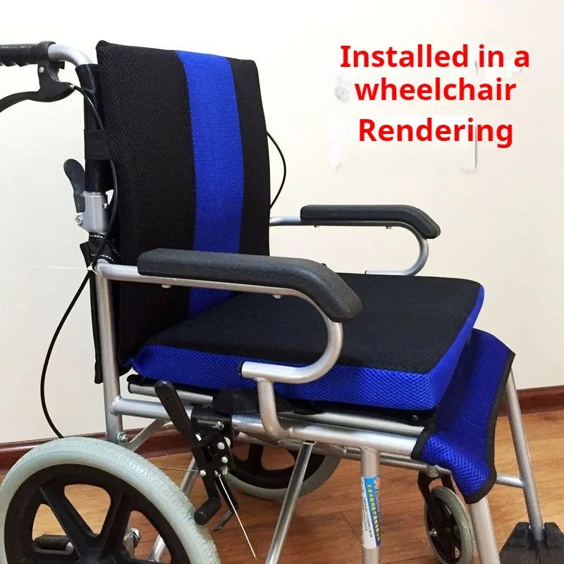 Wheelchair Cushion Backrest Posture Corrector Chair Seat Mat Breathable