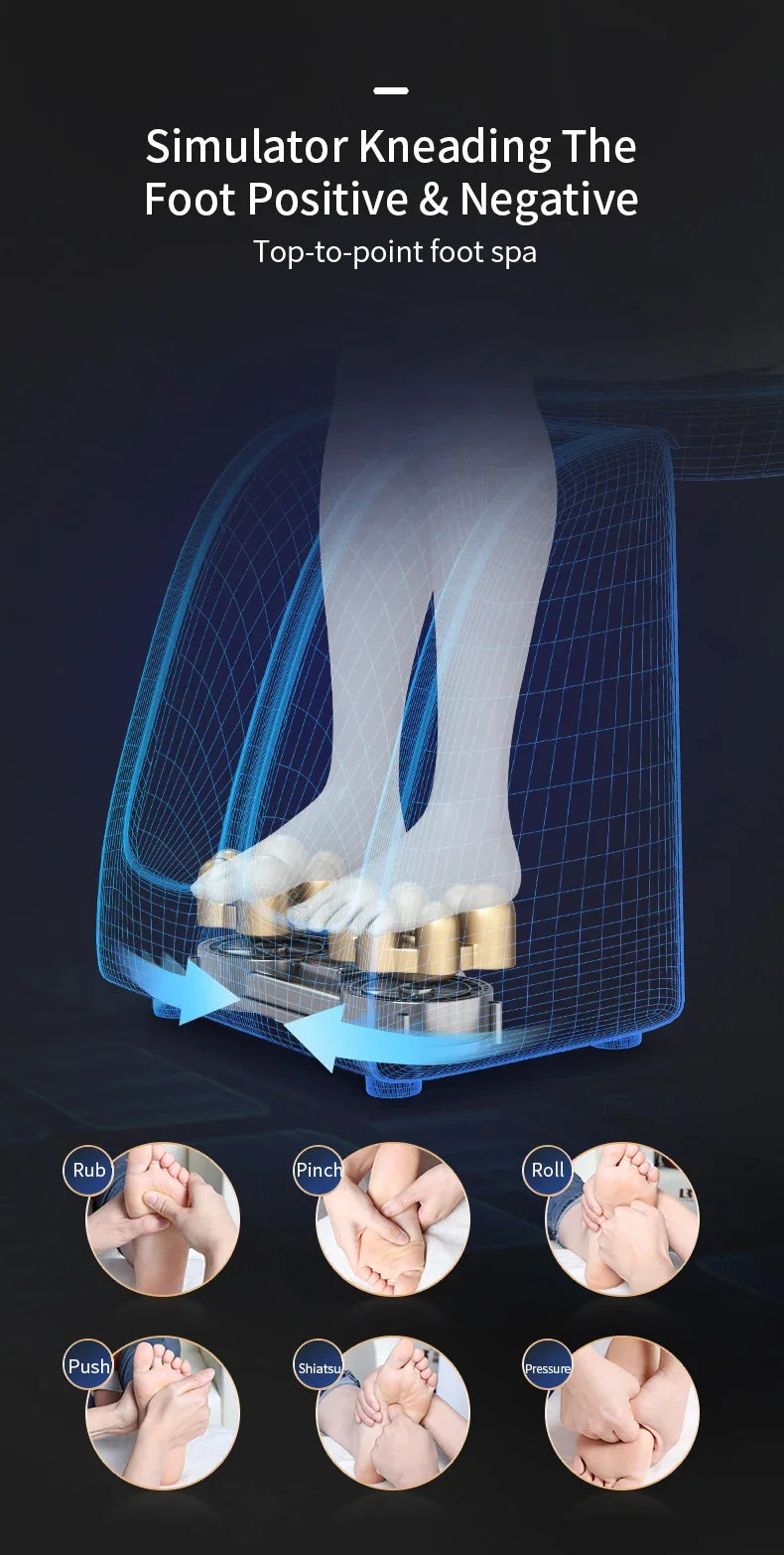 Massage Chair Full Body Kneading Neck Back Waist Leg Infrared Heating - MobilityBuy.com