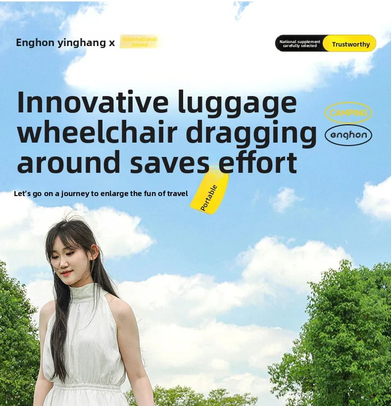 Small foldable, lightweight wheelchair - travel, portable trolley for airplanes - MobilityBuy.com