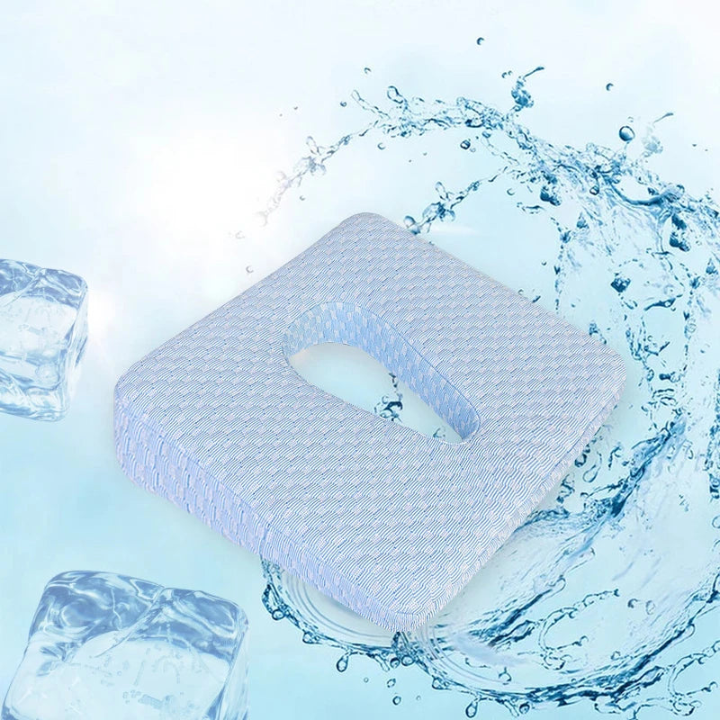 Premium orthopedic pressure relief cushion for wheelchair, designed to prevent bedsores and enhance comfort.