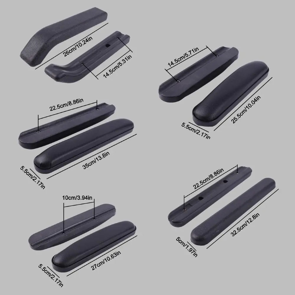 Leather sponge wheelchair armrest replacement by Aliexpress, showing a comfortable and durable armrest design.