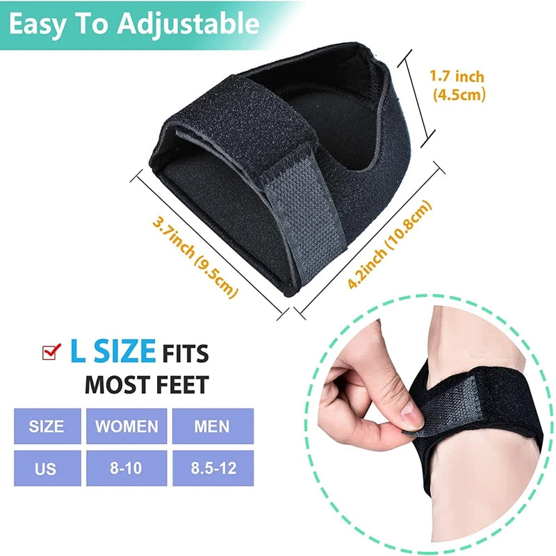 Gel heel cushion socks with padded heel cups for comfortable foot support and relief, ideal for heel care.