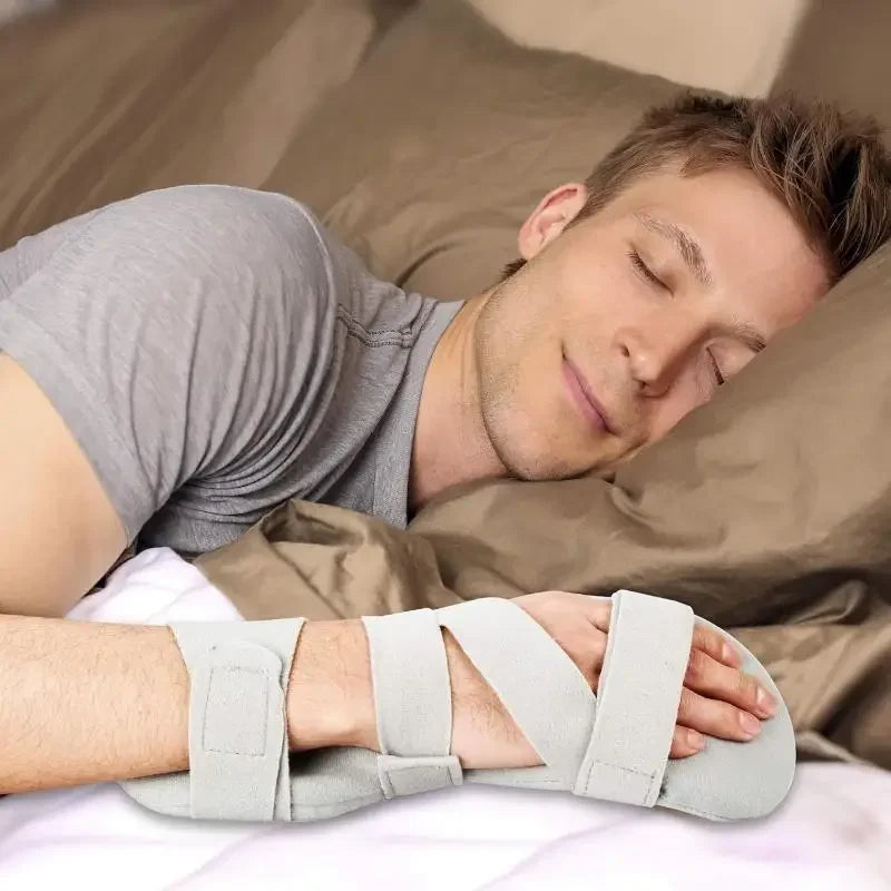 Adjustable Stroke Hand Brace Support splint by MobilityBuy, designed for comfort and stability for hand rehabilitation.