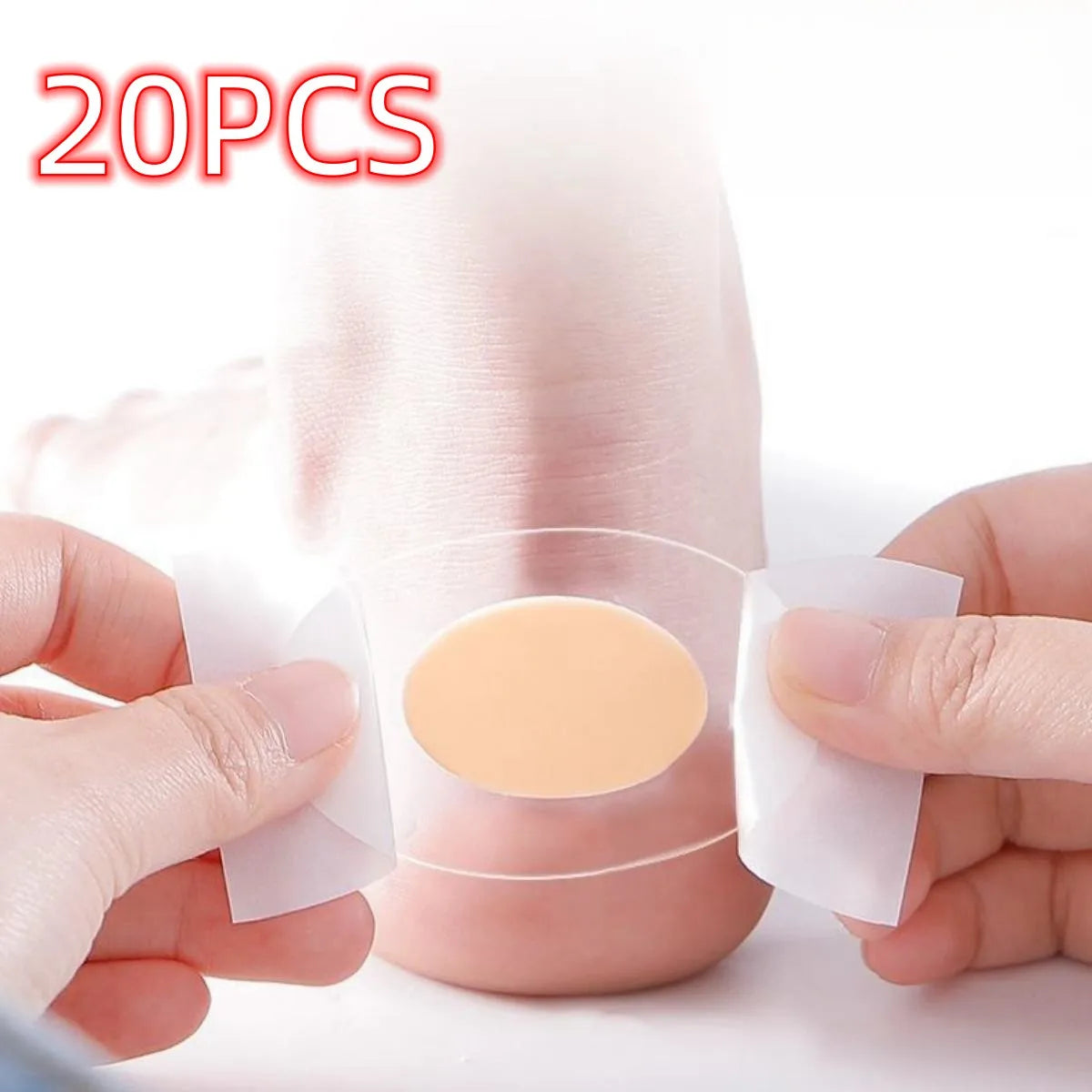 20/30pcs MobilityBuy gel grip protector plaster in assorted sizes displayed on a white background.