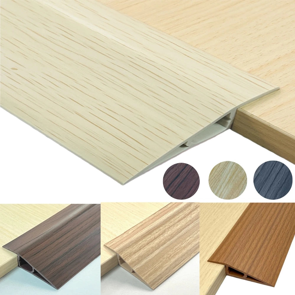 PVC Floor Transition Strip Self Adhesive Door Threshold Ramp 5cm Wide 1m Or 2m - MobilityBuy.com 