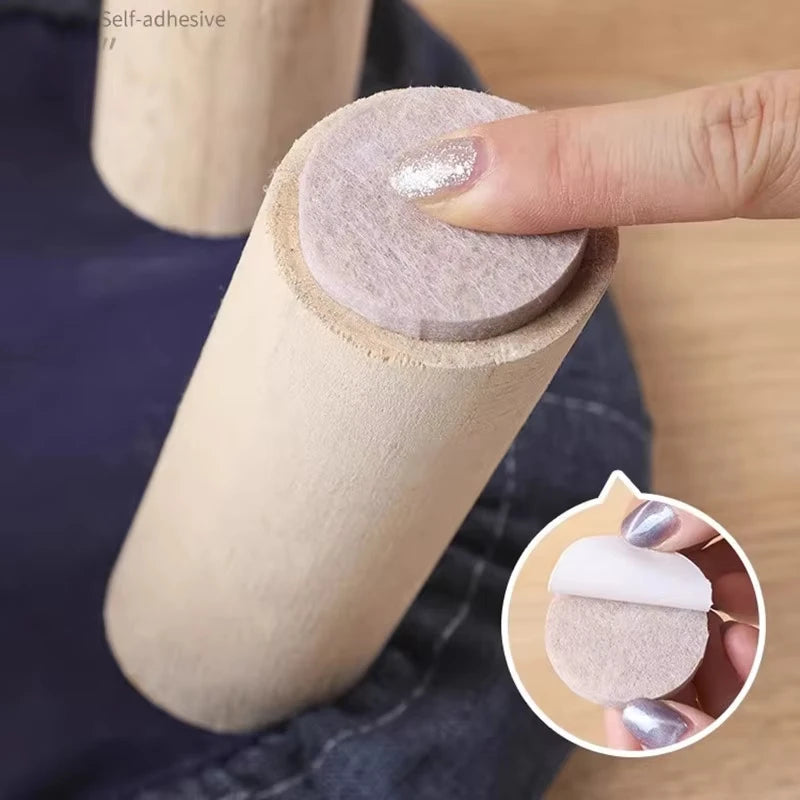Self Adhesive Felt Chair Leg Pads For Table And Furniture Floor Protectors - Mobility Buy
