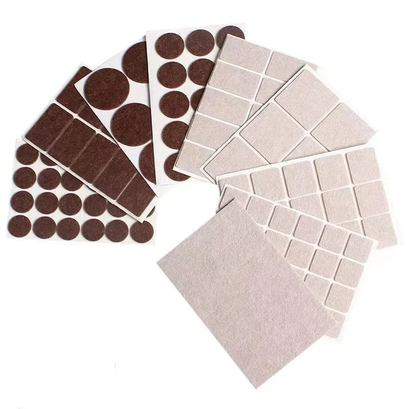 Self Adhesive Felt Chair Leg Pads For Table And Furniture Floor Protectors - Mobility Buy
