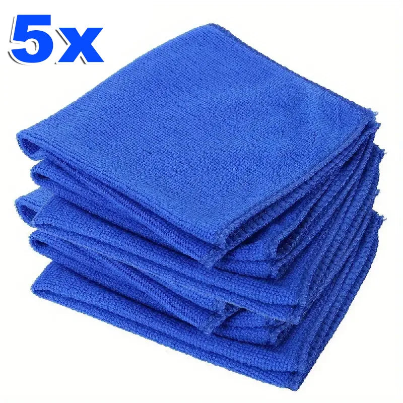 Soft microfiber drying towels from MobilityBuy, ideal all-purpose cloth for quick absorption and cleaning tasks.
