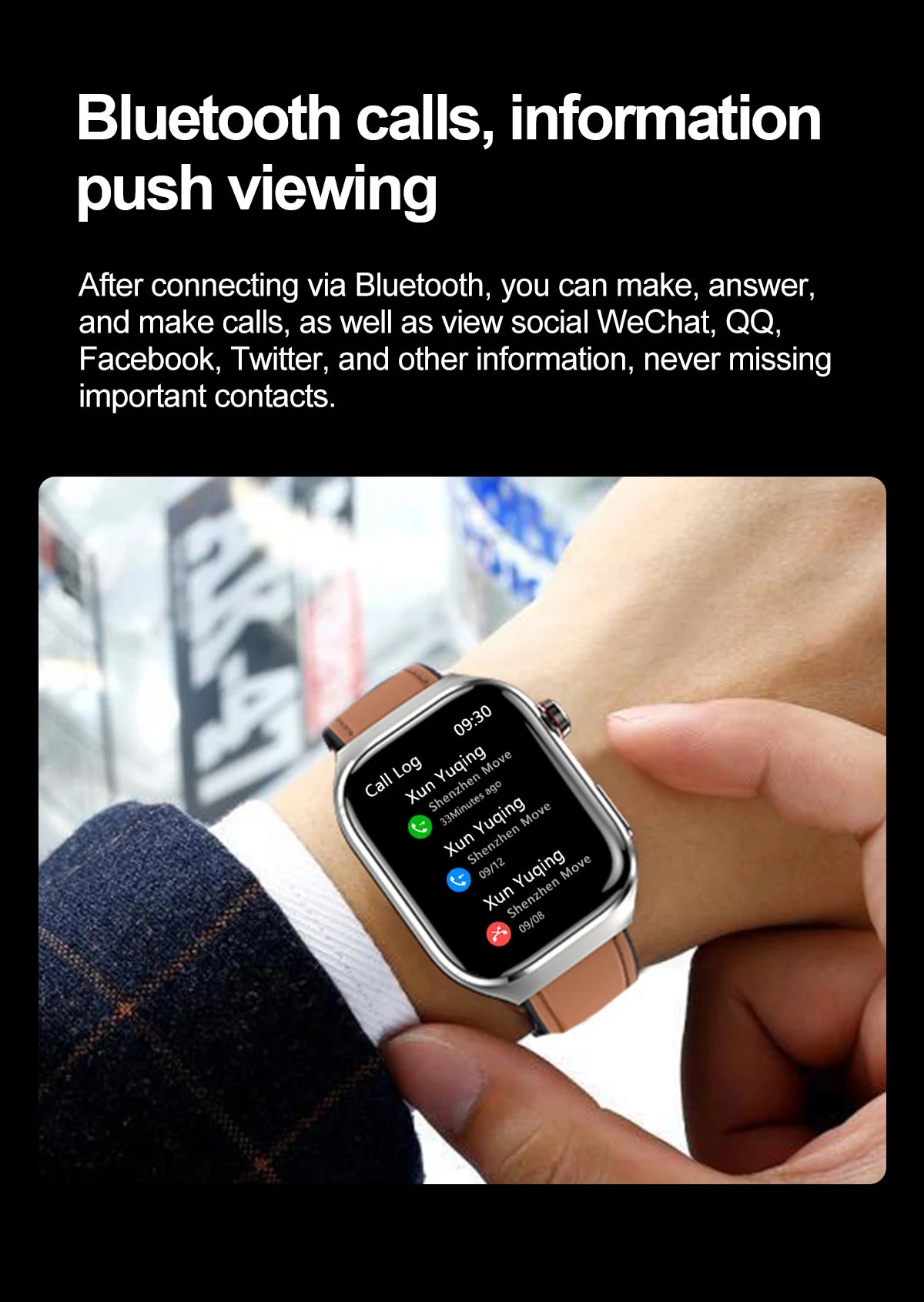 2025 New Micro Physical Examination Smart Watch - Health Stats, Bluetooth Call - MobilityBuy.com