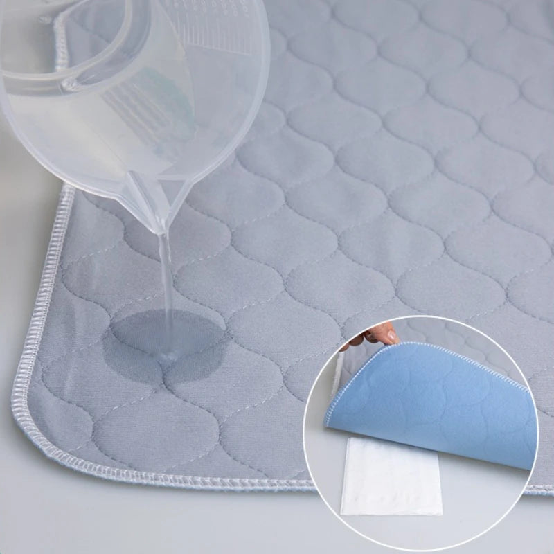 Bed Pad - Anti slip Pads Thickened Waterproof Washable - MobilityBuy.com
