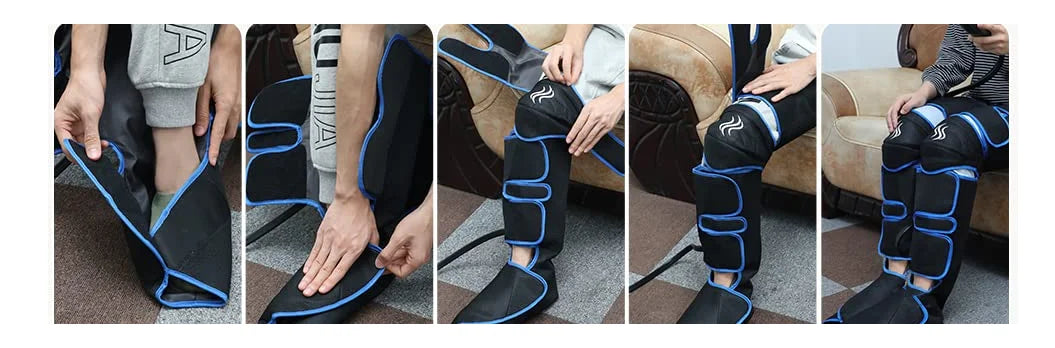 Air pressure leg massager blood circulationr, muscle relaxation - MobilityBuy.com 