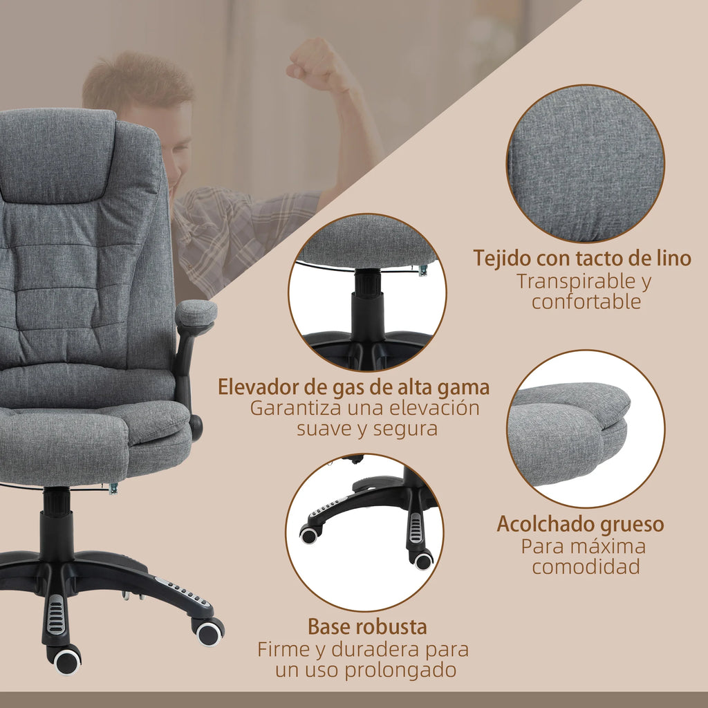 Vinsetto Reclining Massage Computer
hair with 6 Massage Points - MobilityBuy.com