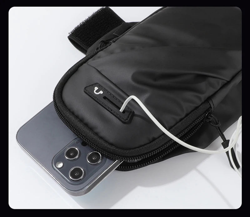 Lightweight Aliexpress zipper wrist wallet pouch for holding phone, keys, and cards, shown in a vibrant color.