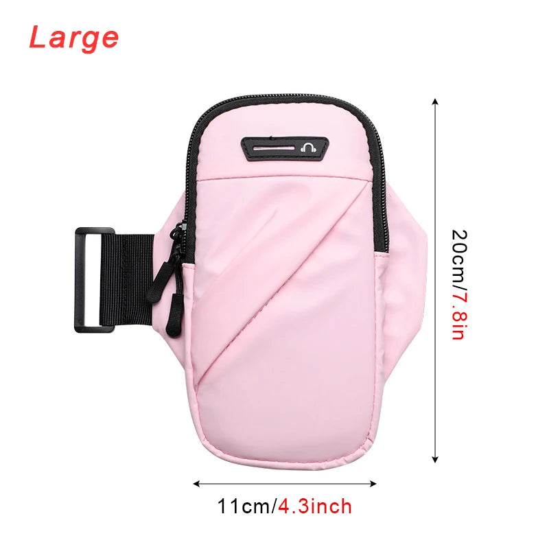 Lightweight Aliexpress zipper wrist wallet pouch for phone, keys, and cards in a stylish design.