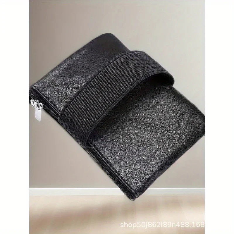 Easy access wrist purse from MobilityBuy, holds cards, cash, and keys for convenient disability use.