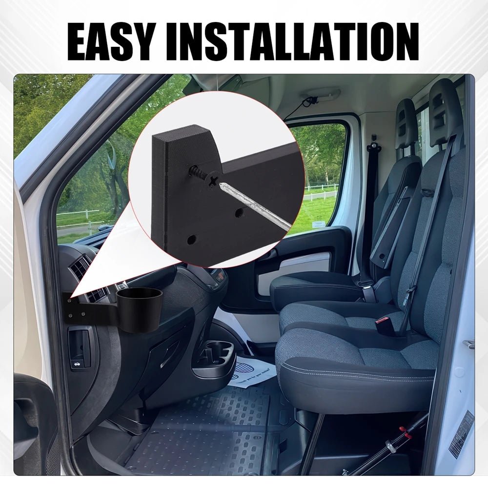 Cup Holder for Fiat Ducato Peugeot Boxer Citroen Relay 3D Printed Car - MobilityBuy.com 