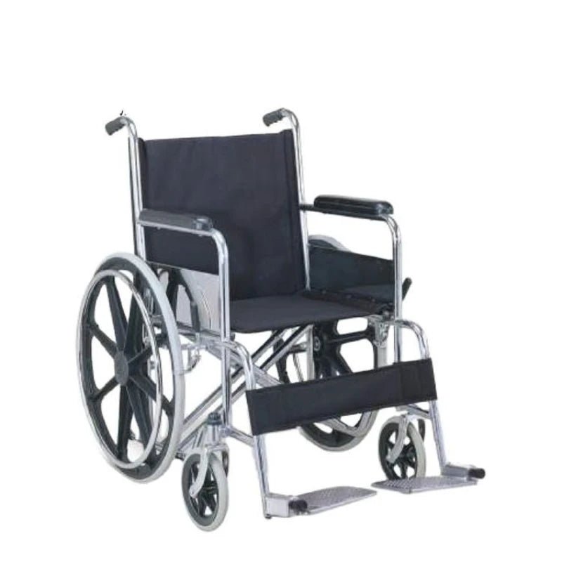 Lightweight Folding Wheelchair Portable Mobility Chair For Travel Quick Fold - MobilityBuy.com 