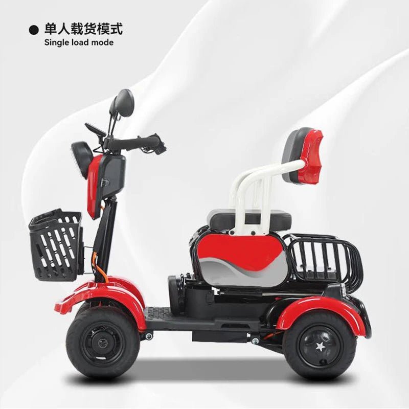 Low Speed 4 Wheel Electric Car For Adults Mini Recreational Vehicle - MobilityBuy.com 