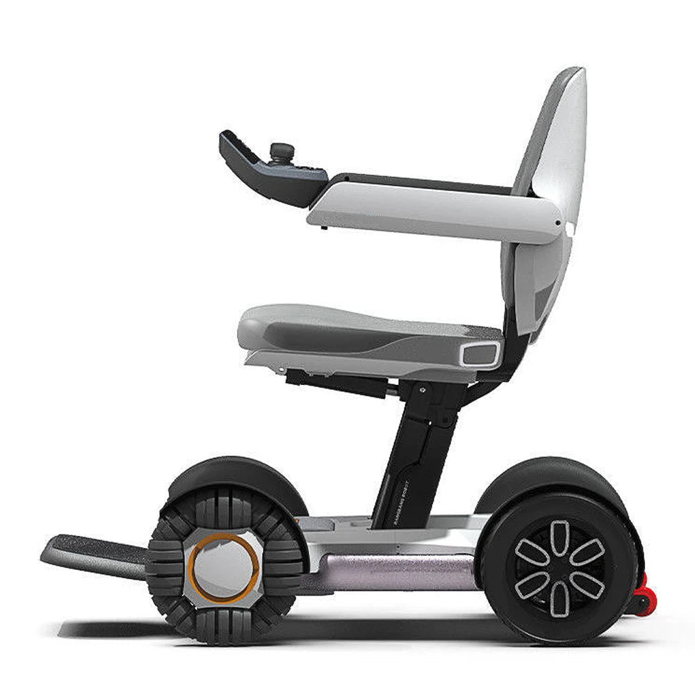 Luxury Electric folding wheelchair w Remote - MobilityBuy.com 