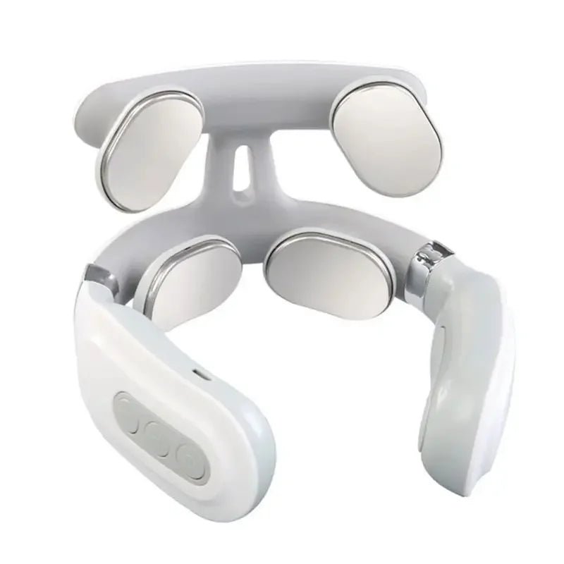 Neck Massager Cervical Device With Heating Magnetic Pulse - MobilityBuy.com 