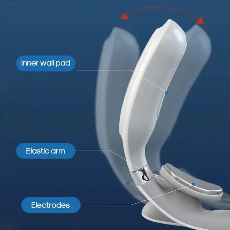 Neck Massager Cervical Device With Heating Magnetic Pulse - MobilityBuy.com 