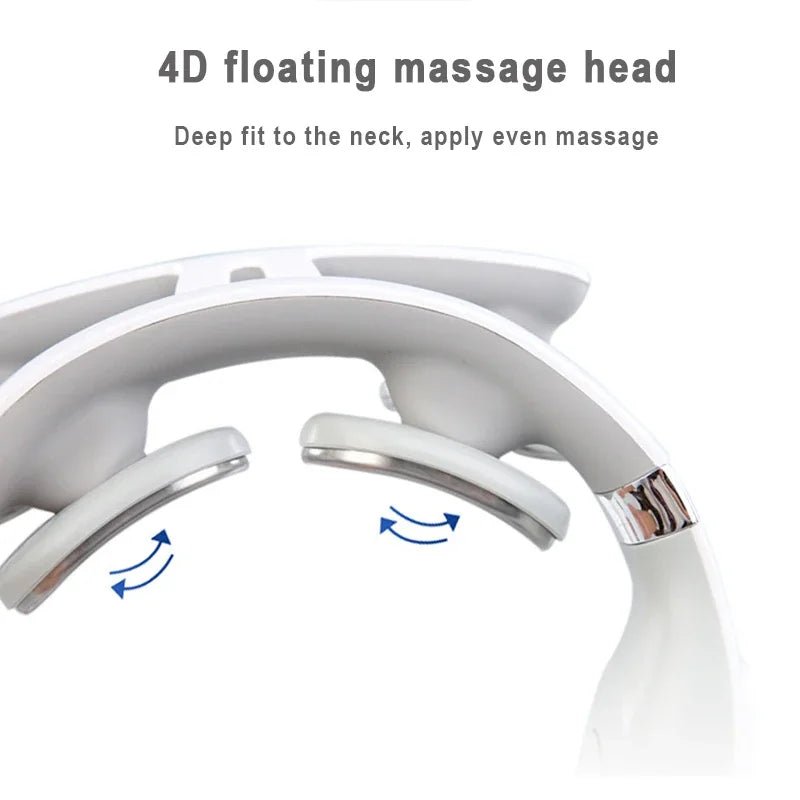 Neck Massager Cervical Device With Heating Magnetic Pulse - MobilityBuy.com 
