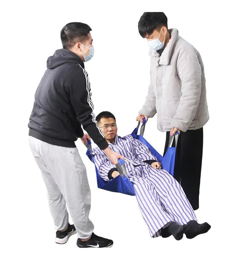 Patient Transfer Sling For Wheelchair With Handles - MobilityBuy.com 
