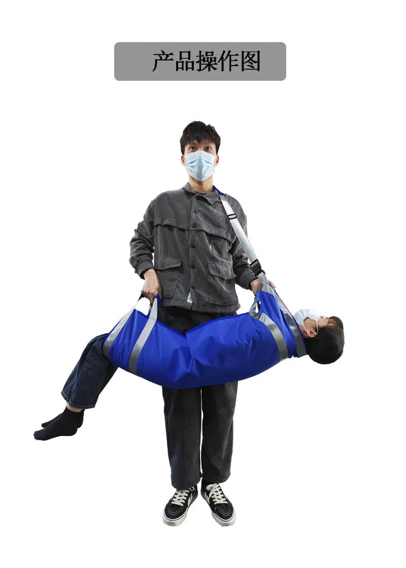 Patient Transfer Sling For Wheelchair With Handles - MobilityBuy.com 