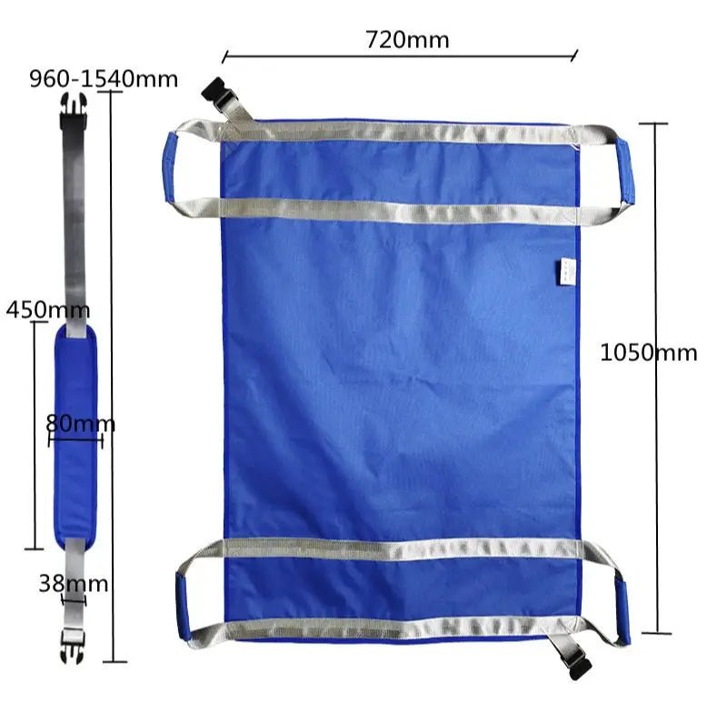 Patient Transfer Sling For Wheelchair With Handles - MobilityBuy.com 
