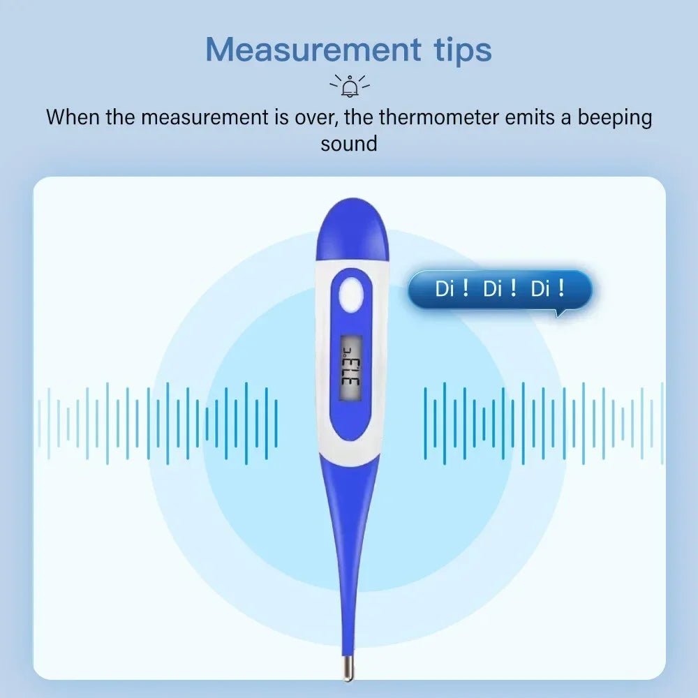 Pulse Oximeter Finger Clip And Digital Thermometer For Adults And Children - MobilityBuy.com 