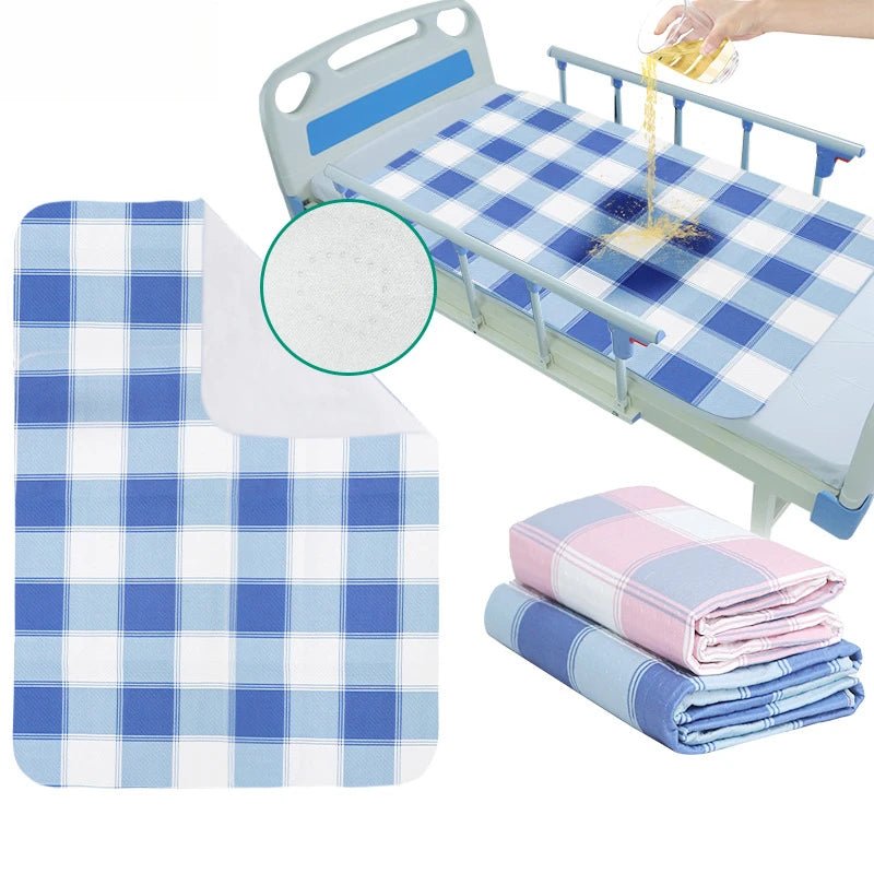 Pure cotton washable urinary incontinence Bed Pad - MobilityBuy.com 