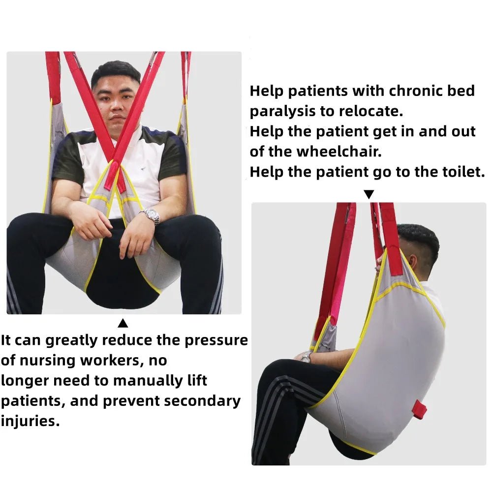 Sitting Lifting Sling Disabled Adjustable Assist Straps - MobilityBuy.com 