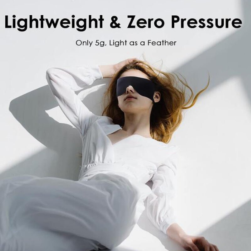 Sleep Eye Mask Light Blocking Portable Thin Eye Mask - MobilityBuy.com 