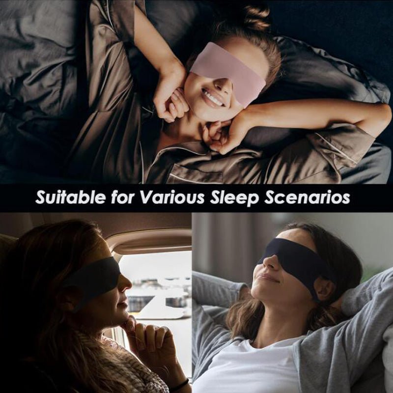 Sleep Eye Mask Light Blocking Portable Thin Eye Mask - MobilityBuy.com 