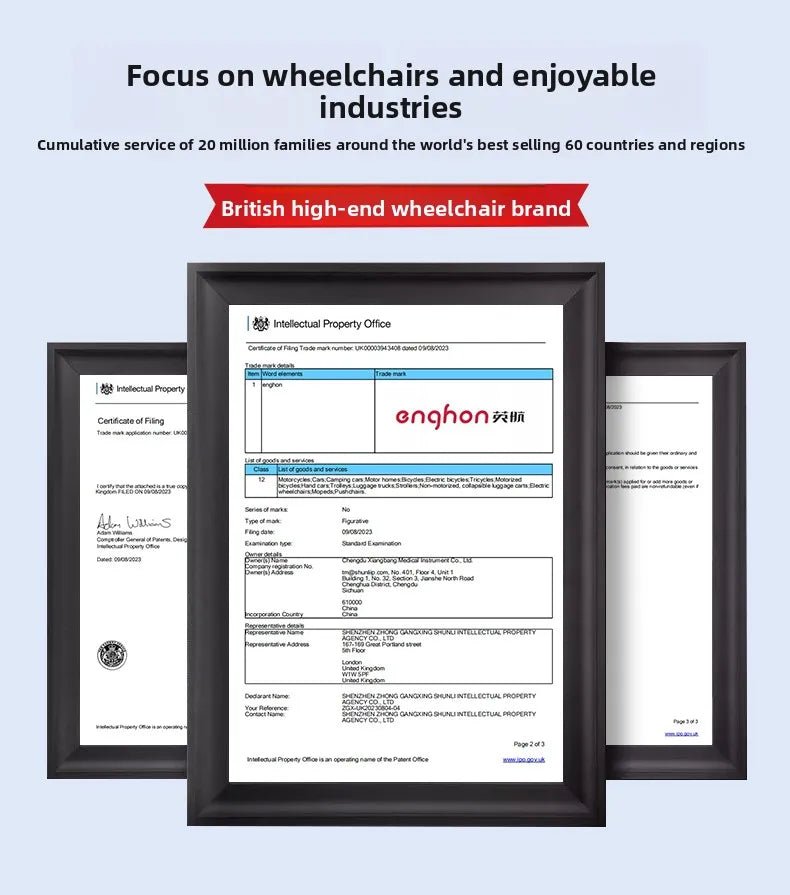 Small foldable, lightweight wheelchair - travel, portable - MobilityBuy.com 