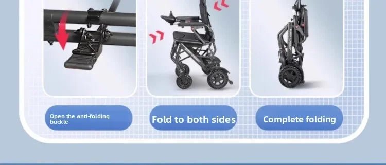 Small power wheelchair, lightweight, foldable - MobilityBuy.com 