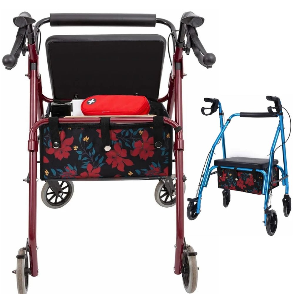 Under Seat Walker Bag For Wheel Rollator Tote - MobilityBuy.com 