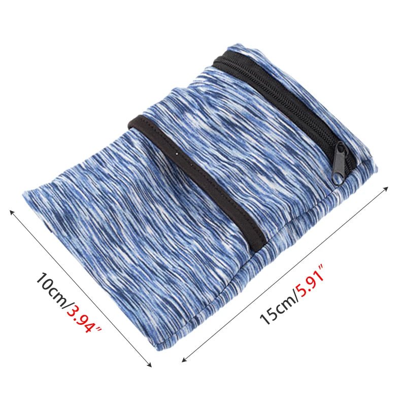 Zipper Bags Lightweight Wrist Wallet Pouch Phone, Key, Cards - MobilityBuy.com 