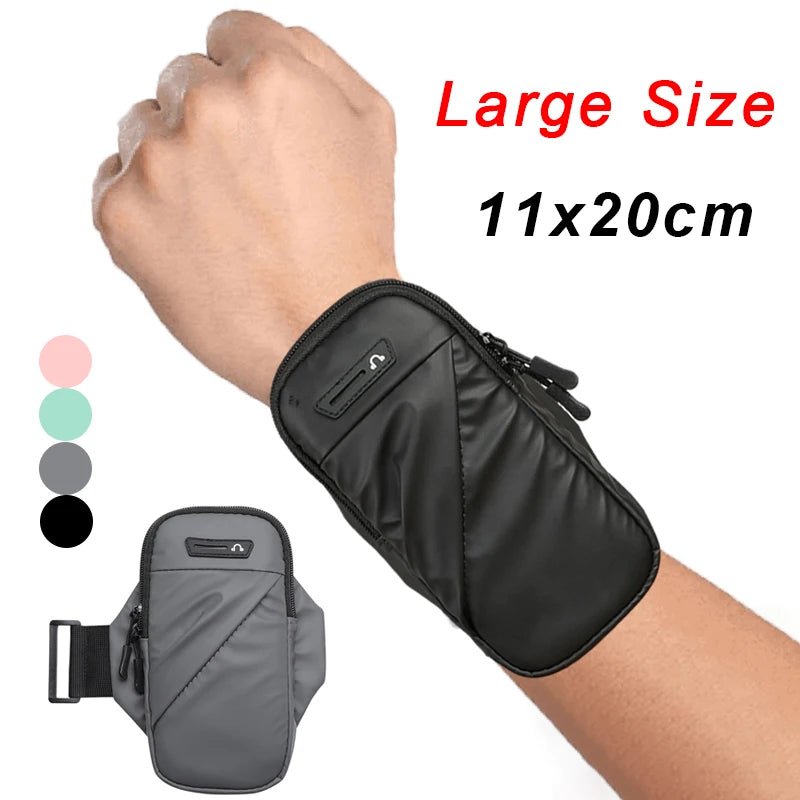 Zipper Bags Lightweight Wrist Wallet Pouch Phone, Key, Cards - MobilityBuy.com 