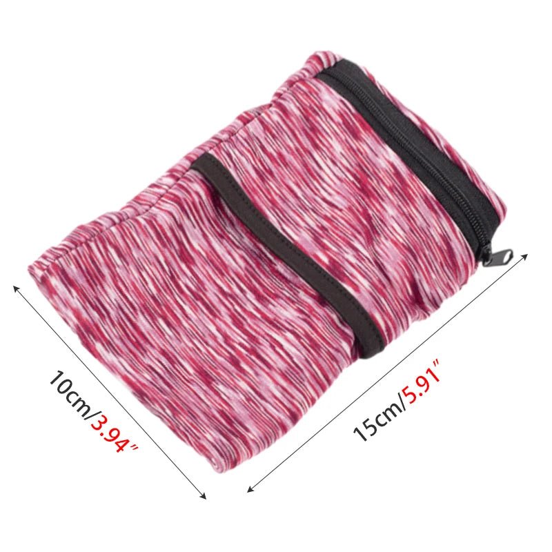 Zipper Bags Lightweight Wrist Wallet Pouch Phone, Key, Cards - MobilityBuy.com 